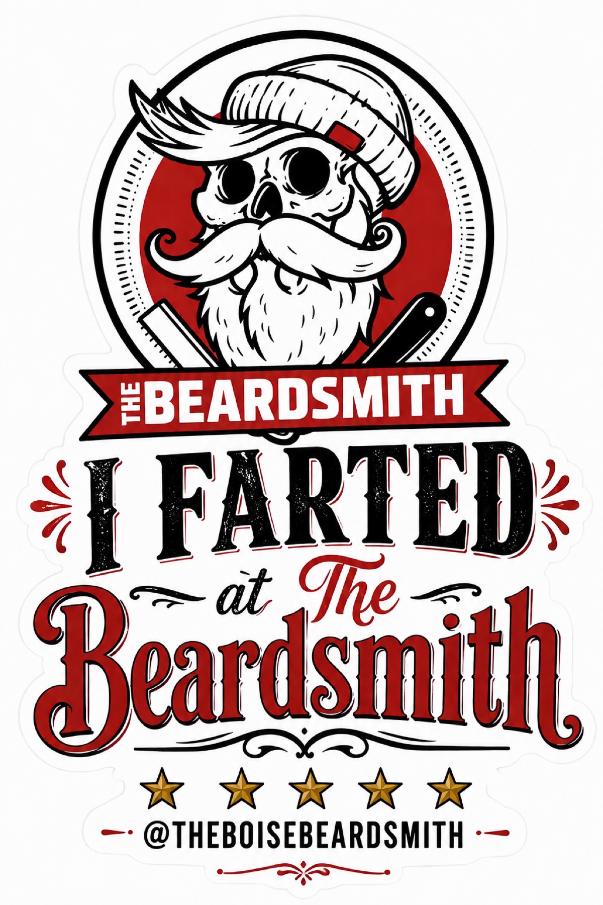 The Beardsmith poster artwork.