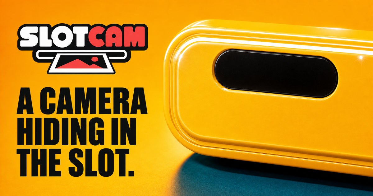 Slotcam instant camera visual
